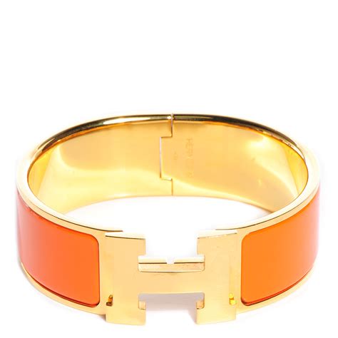 hermes armbånd orange|authentic hermes bracelets.